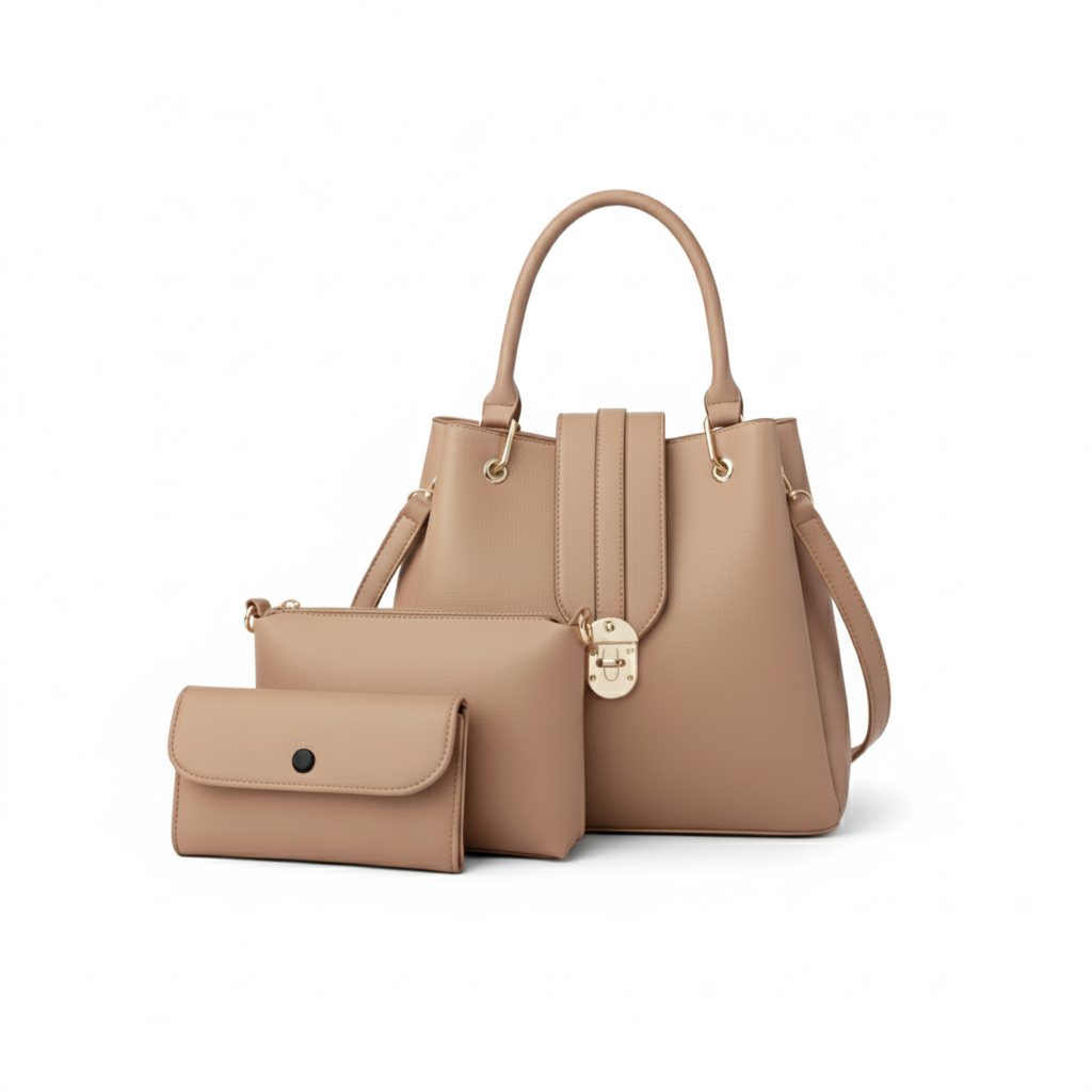 Parizah Beige Grace 3 Pcs